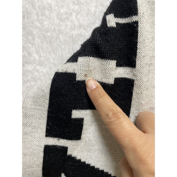 Germany Deutschland Soccer Scarf Black White Eagle Crest Knit Fringe Fan Gear - Picture 6 of 8